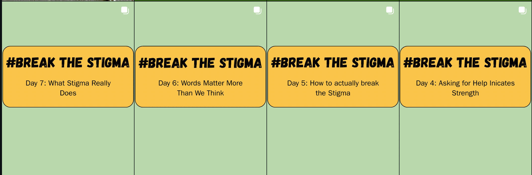 Why we ran #BreakTheStigma
